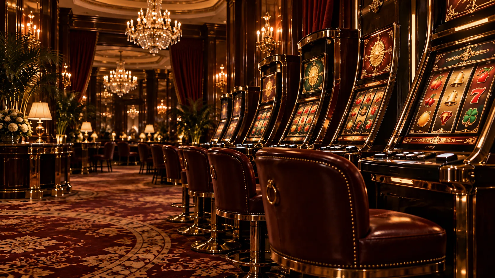 Spielautomaten in der Spielbank Bremen